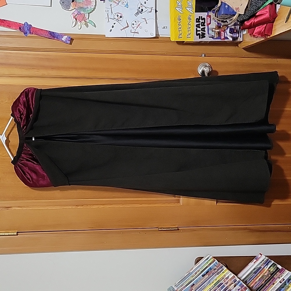Black costume cloak